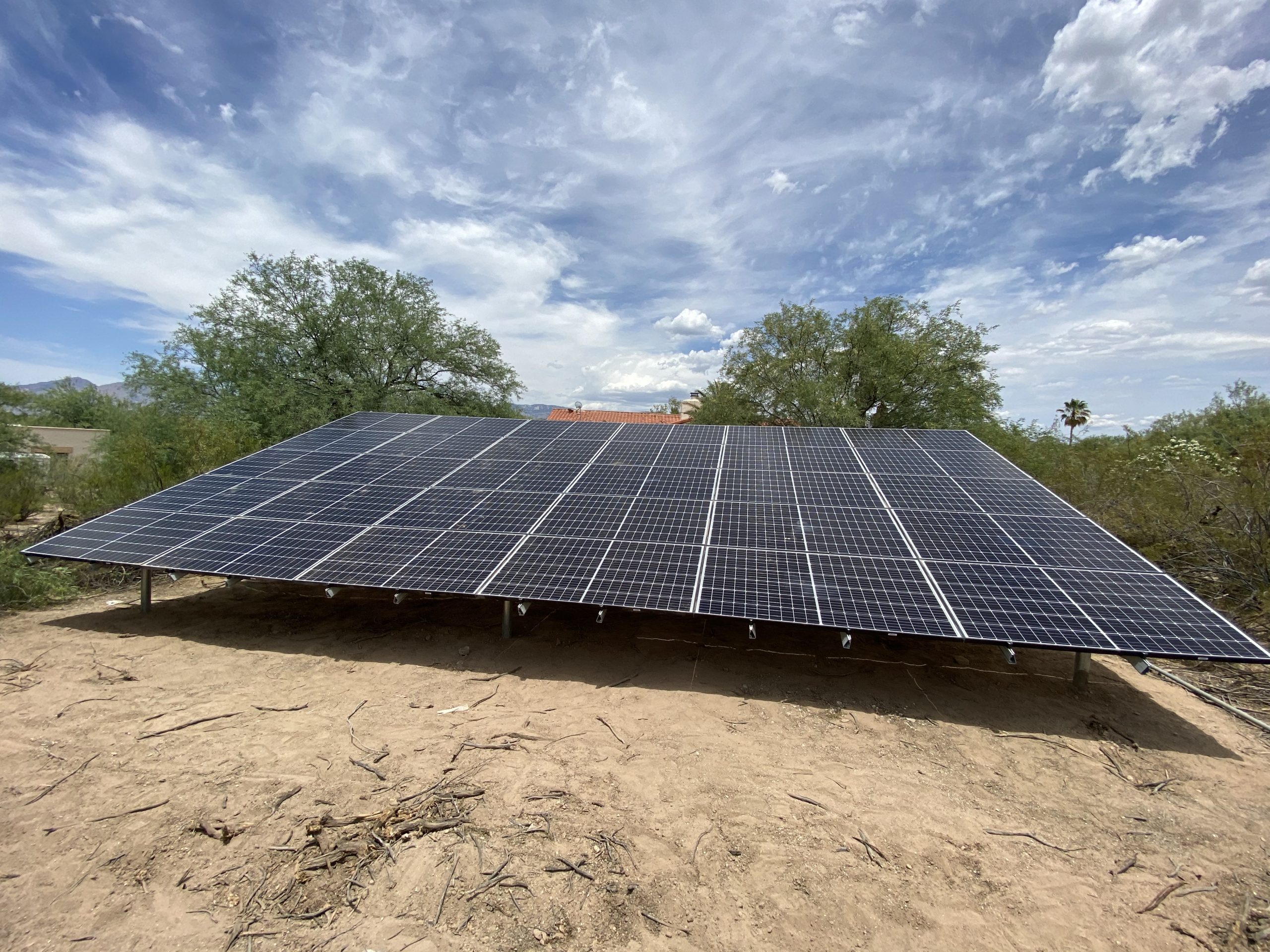 Tucson Arizona Solar Ground Mount Erus Energy